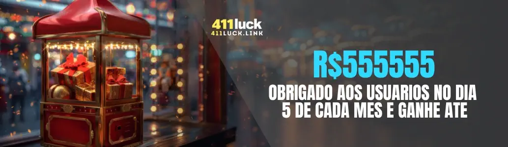 Promoções 411LUCK com ofertas atualizadas e regras transparentes
