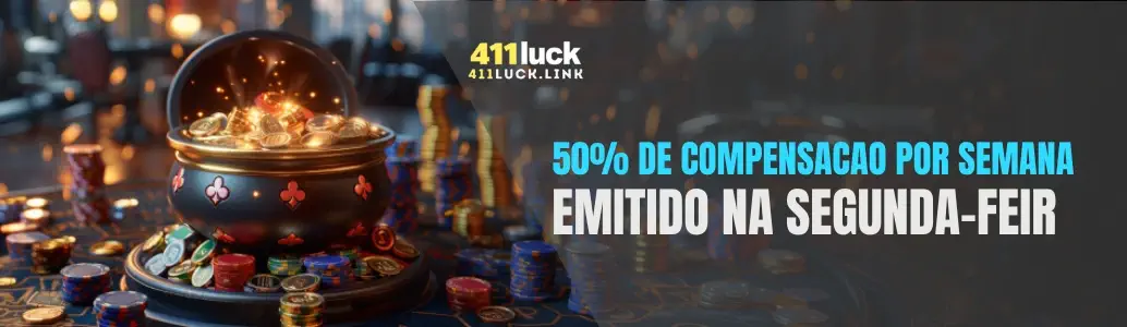 Promoções 411LUCK com ofertas atualizadas e regras transparentes